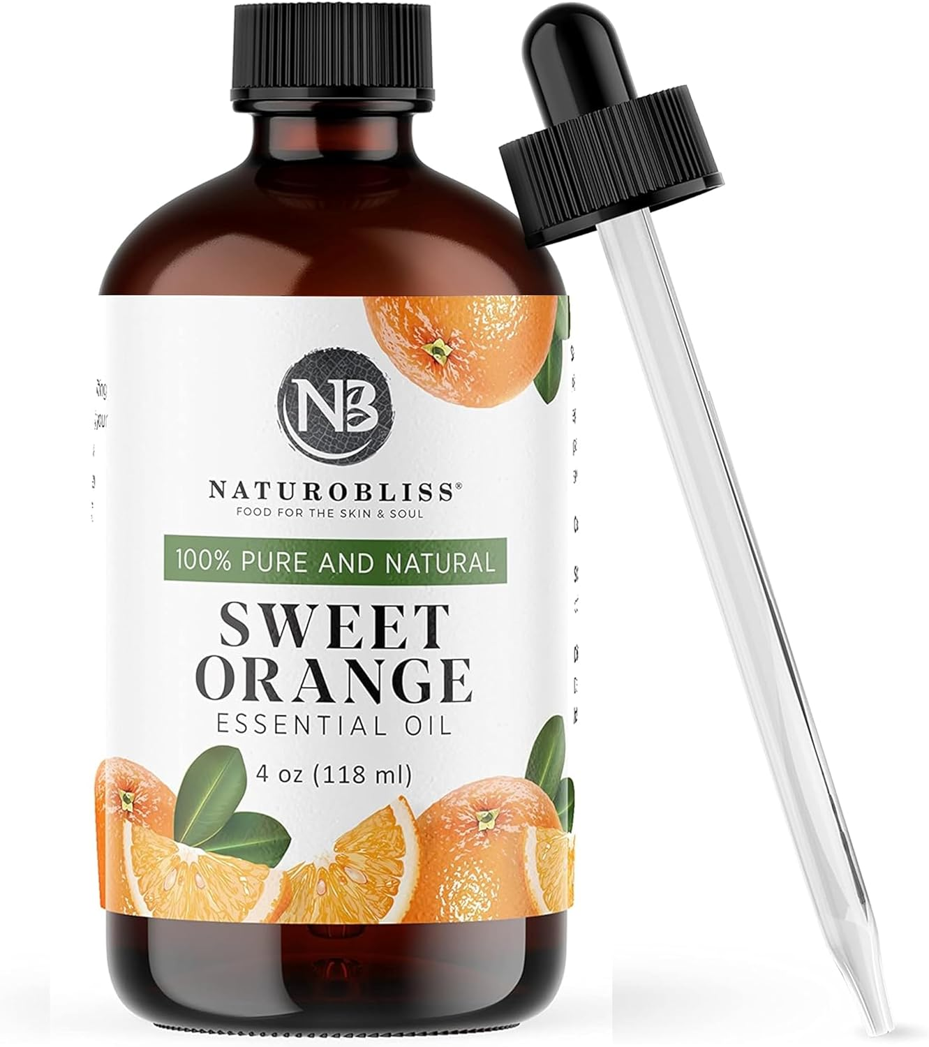 100% Pure & Natural Sweet Orange Essential Oil Therapeutic Grade Premium Quality