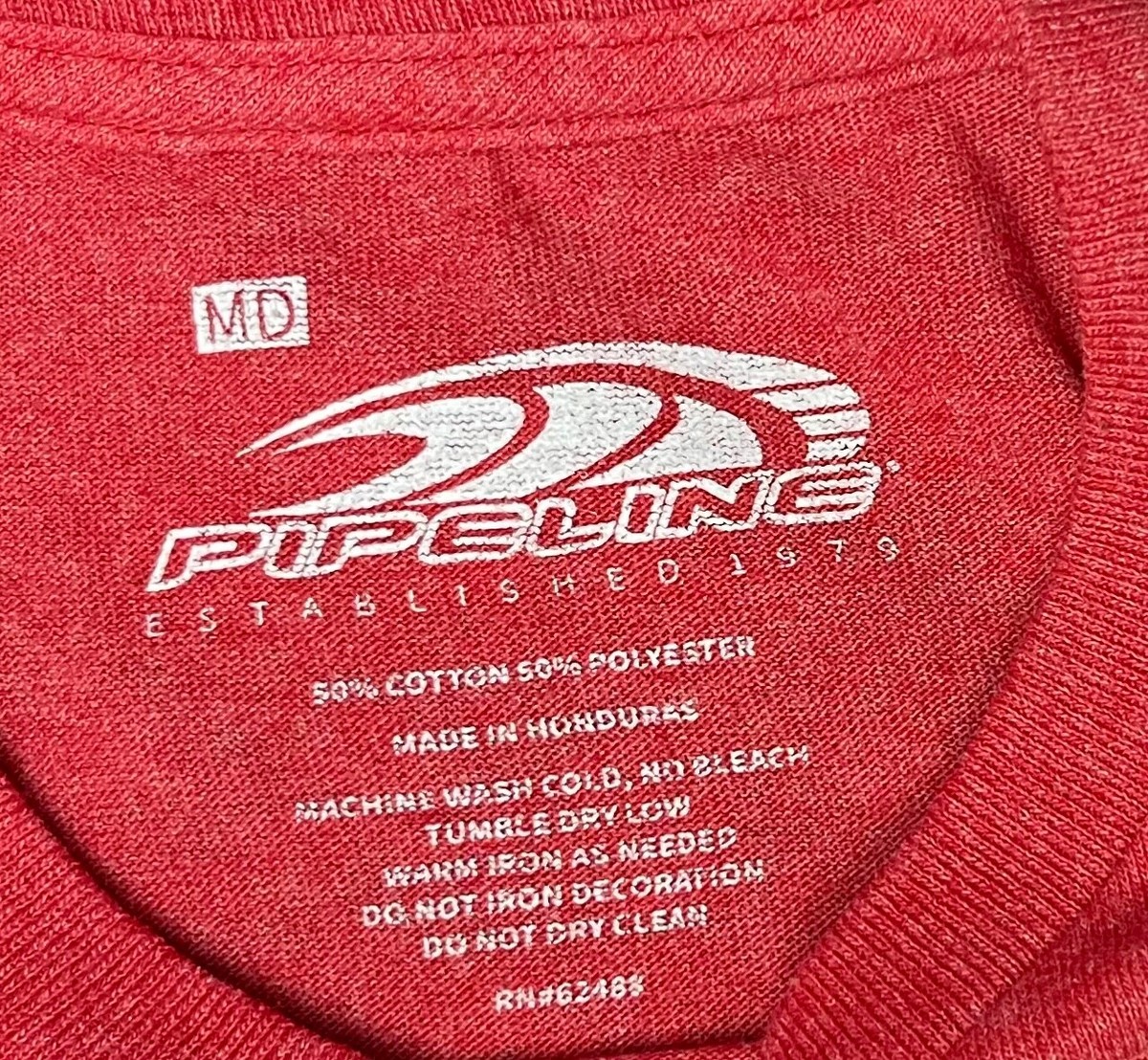と. Pipeline Santa/Christmas Themed Short Sleeve T-Shirt Men's Size