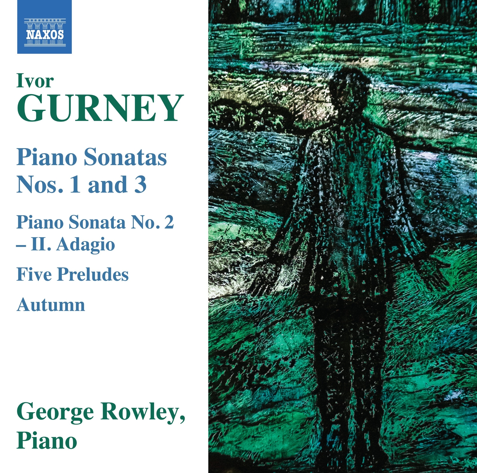 Ivor Gurney Ivor Gurney: Piano Sonatas Nos. 1 and 3/... (CD) Album