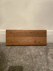 Solid Oak Kitchen Drawer / Cabinet front 15.5cm high x 40cm wide / Brand New 
