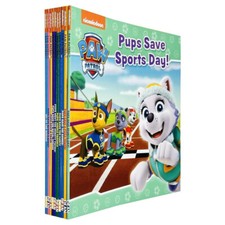 Nickelodeon Paw Patrol 10 Books Collection Set Pups Jungle Trouble, Pups Meet