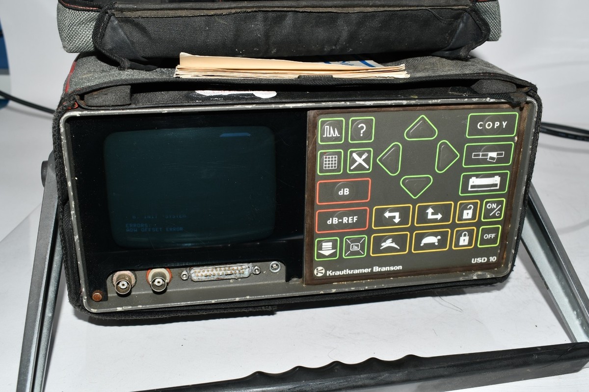 Krautkramer Branson USD 10 Ultrasonic Flaw Detector With