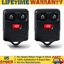 For 1998-2013 Ford F150 F250 F350 Keyless Remote Car Key Fob Shell Case Pad