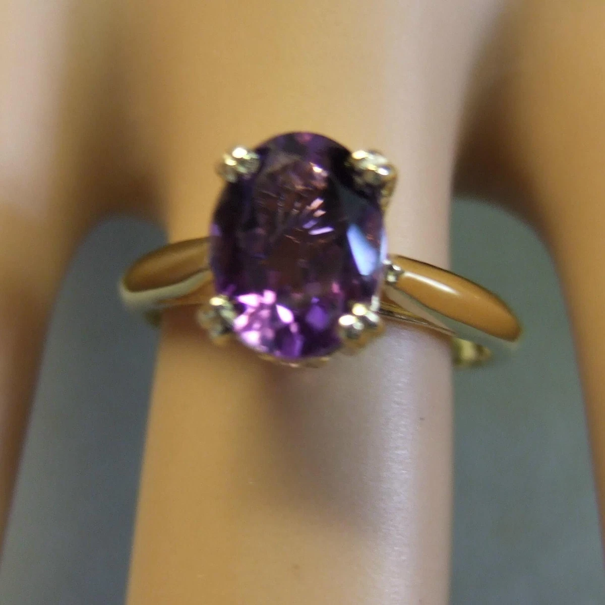 Second hand cheap amethyst rings