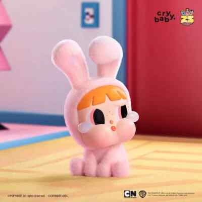 Bunny Blossom-POP MART CryBaby The Powerpuff Girls Series Figure