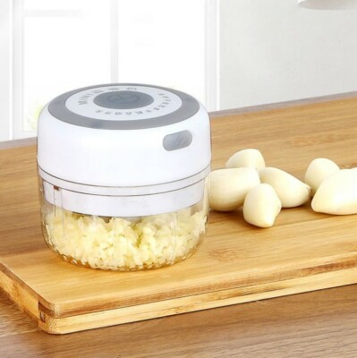 Electric Garlic Vegetable Chopper Mini Meat Grinder USB Rechargeable food Crush
