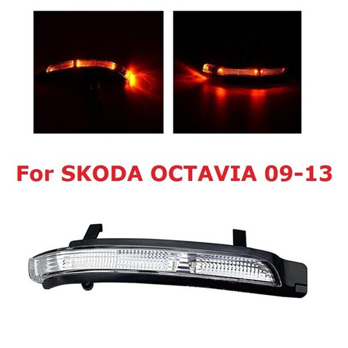 2x For Skoda Octavia MK2 Superb LED Side Mirror Indicator Turn Signal Light - Picture 8 of 9
