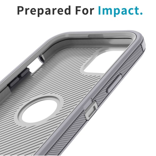 For iPhone 11/Pro/Pro Max Shockproof Case 3 in 1 Protective Cover Tempered Glass - Picture 34 of 56