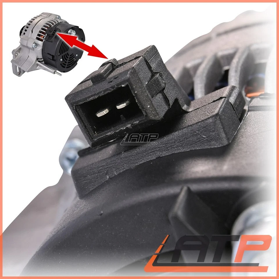 ALTERNATOR 90A FOR VW BUS TRANSPORTER T4 1.9 D TD 2.0 PASSAT 35i 1.6 1.8 2.0 - Image 3 of 4