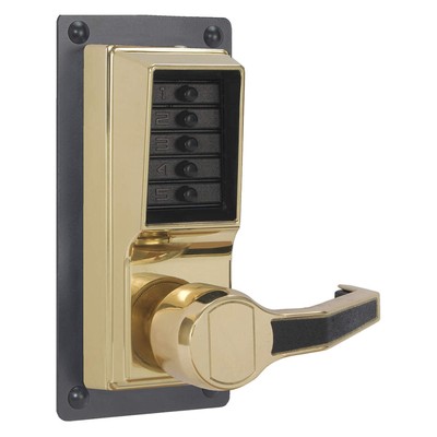 dormakaba - LRP1010-03-41 - KABA SIMPLEX Mechanical Push Button Lockset: Lever,