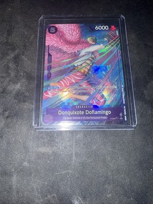 One Piece TCG Donquixote Doflamingo PRB02-011 Englisch Alternate Art