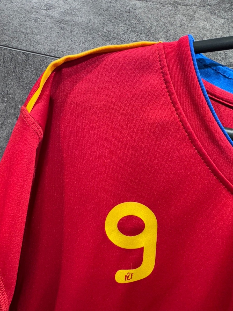 Fernando Torres #9 Spain National Team Home Jersey Size 12 | eBay