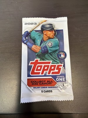 2023 Topps Baseball Series 1 (5 Cards per Pack) New Sealed Major League Baseball