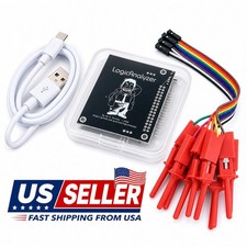 24‑Channel USB‑C Logic Analyzer Kit – 400MHz RP2350 – Pico 2 - Sigrok Compatible