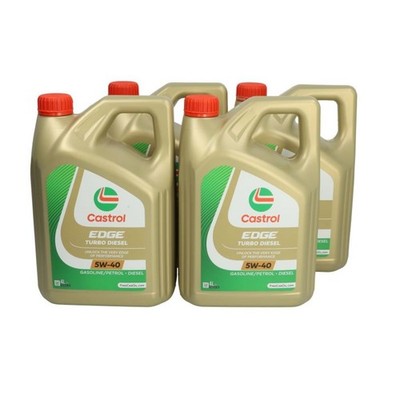 Motoröl CASTROL 463745 Edge Turbo Diesel 5W40 16L [D]