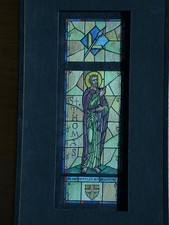 St Thomas Stained Glass Design Drawing Carpenter Square Spear 1950s-1990s