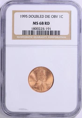 1995 DDO Lincoln Cent FS-101 - NGC MS68 RD OH