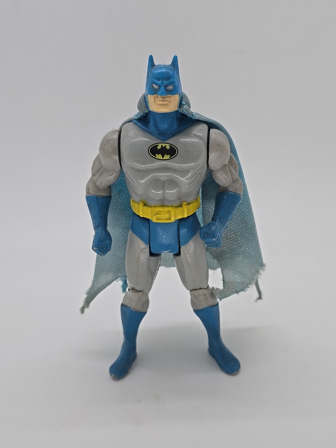 VTG 1984 Kenner SUPER POWERS Figure COMPLETE BATMAN w/CAPE DC Comics Rare!