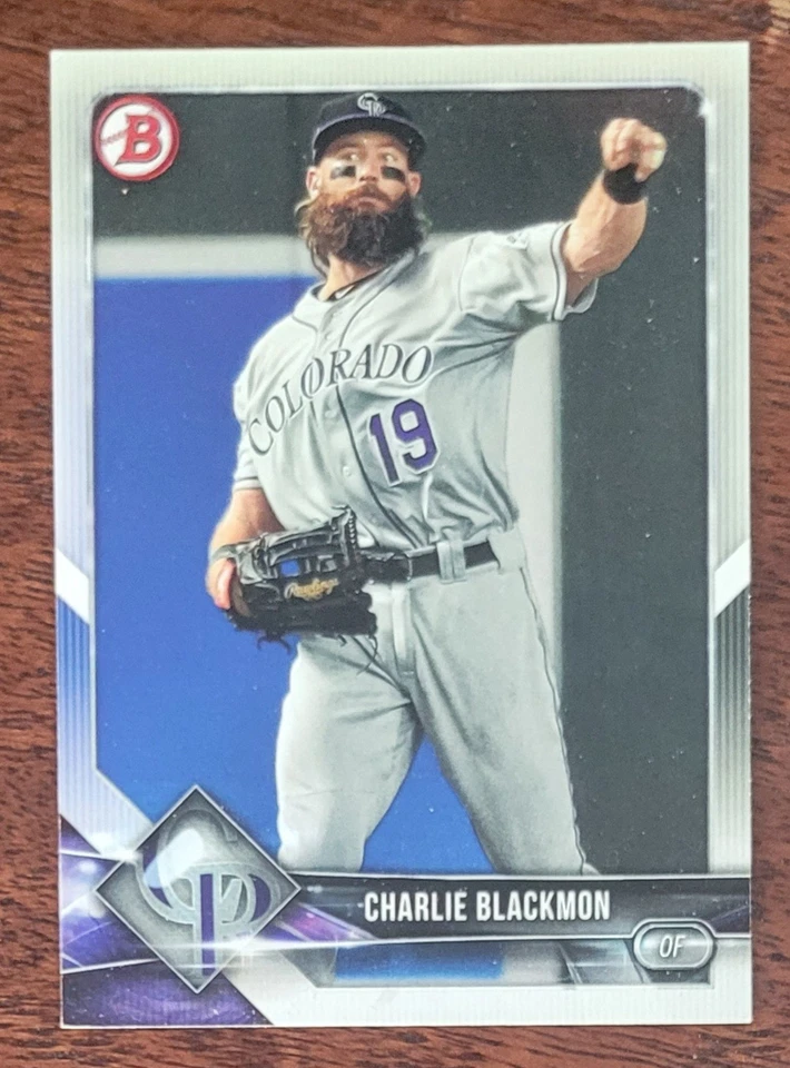 Gran Lote de 80 Tarjetas de Béisbol Automáticas, RC, Prizm, Inserciones Refractor - Blackmon Bryan Foto 4 de 4