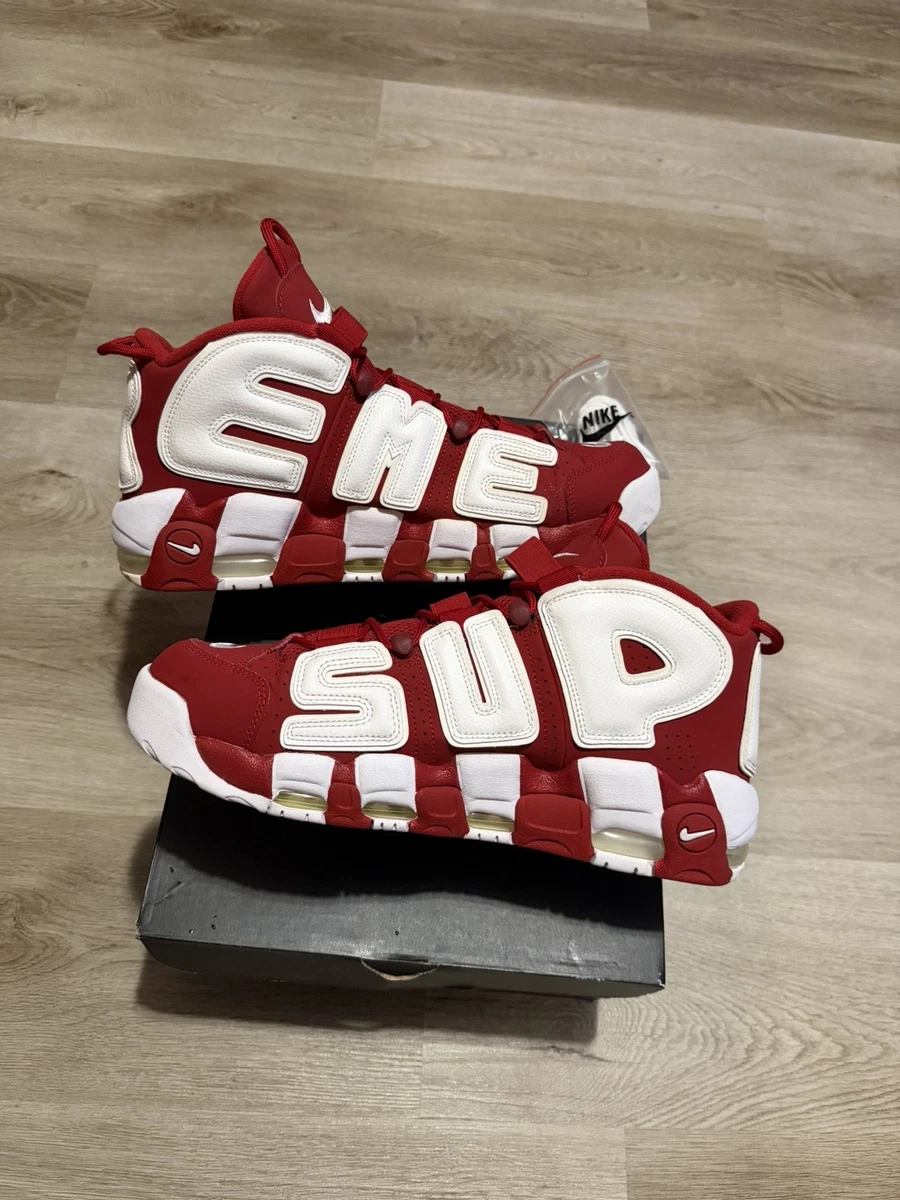 Las mejores ofertas en Nike Supreme x Air More Uptempo Red | eBay