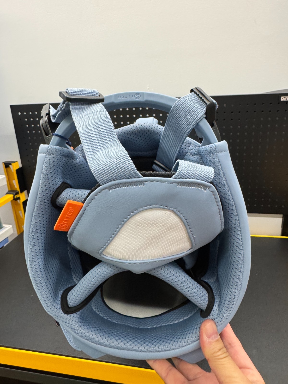 STITCH GOLF BAG SL2 FADAWAY STAND BLUE 4 Way Divider,Two Shoulder Harness 4LBS