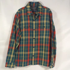 FILSON DEER ISLAND JAC-SHIRT SZ-M SEA GREEN NEW!