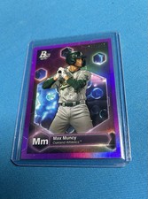 2022 Bowman Platinum - Precious Elements Max Muncy #PE-30 Purple 124/250