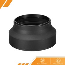 1Pcs 82mm Camera Lens Hood Rubber Collapsible Lens Protector Black