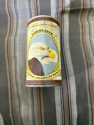 SF9 Vintage FRATERNAL ORDER OF EAGLES Pull Tab Empty Beer Can (AS-IS)