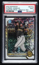 2022 Bowman Chrome Prospects Speckle Refractor Euribiel Angeles PSA 9 MINT 0c3e