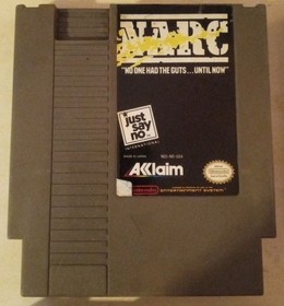 Nintendo NES 4-Game Lot. NARC.  CASTLEQUEST w/Map. T&C Surf. Disney Adventures.