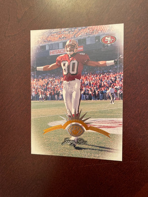1997 Donruss Football #8 Jerry Rice - San Francisco 49ers - HOF - MT