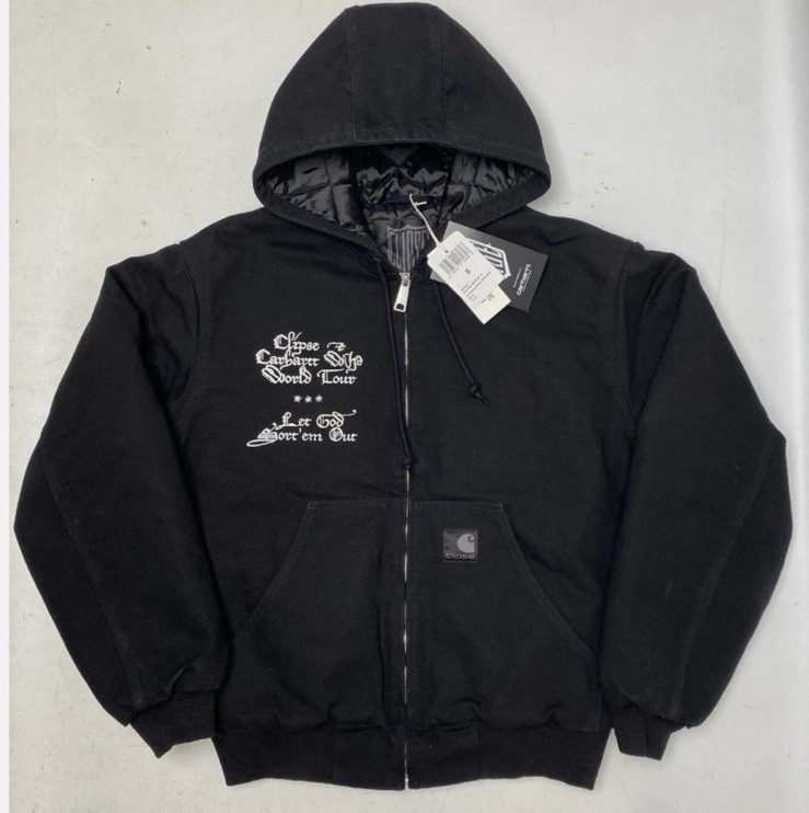 CLIPSE x Carhartt WIP OG Active Jacket Black M New With Tags
