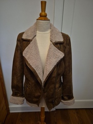 Damen Kunstlederjacke Gr. 40 BONITA