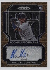 2022 Panini Prizm Rookie Bronze Donut Circle 8/15 Chas McCormick Auto 11pj