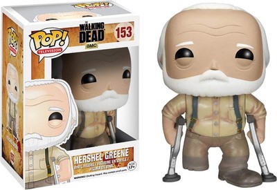 Funko Pop TV Walking Dead Series 5 Hershel Greene 375in Vinyl Figure Collectible