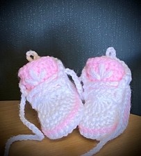 Scarpe all'uncinetto neonato neonato prime stivaletti stivali ciabatte scarpe da ginnastica