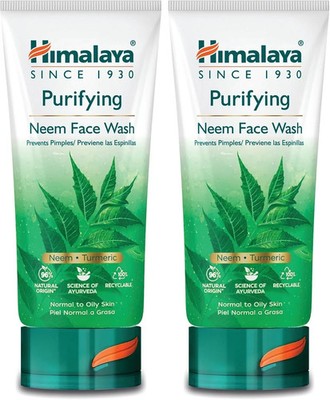 Himalaya Herbals Purifying Neem Face Wash Gel 150ml SUPER SAVER PACK OF 2