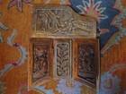 Lot of Old Chinese Hand Carved Wood Plaques — photo 1