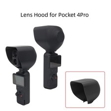 Lens Hood for DJI Pocket 4 Pro Sun Visor Anti-Glare Guard, Sunshade, Rotatable