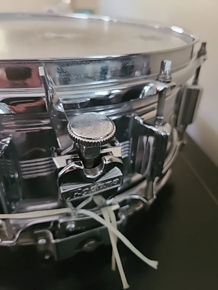 Caja de latón Rogers Dyna Sonic Cob 14x5 años 70 EE. UU. De colección, construida a medida  Foto 3 de 4