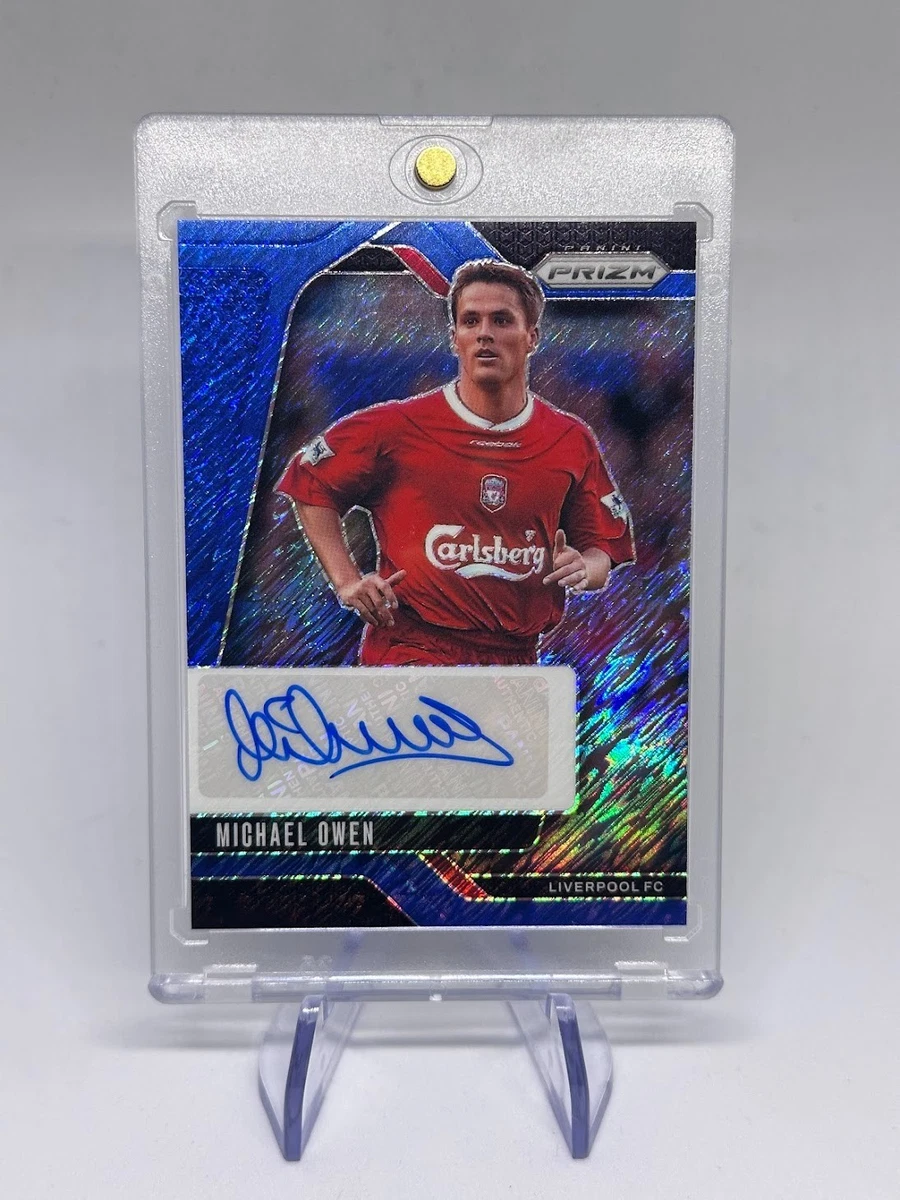 Michael Owen Autographed Soccer Sports Trading Cards & Accessories