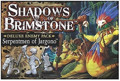 Shadows of Brimstone: Serpentmen of Jargono - Deluxe Enemy Pack - English