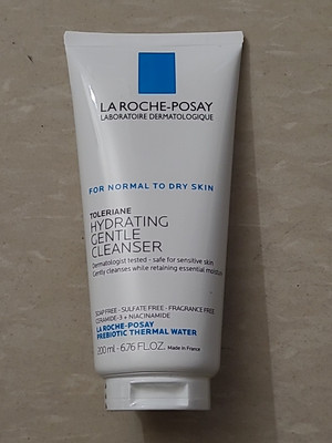 La Roche-Posay Toleriane Hydrating Gentle Cleanser (200ml) 6.76 oz. Exp: 2027