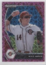 2021 Panini Prizm Draft Picks Pink Velocity Prizm Mike Jarvis #PDP163 07rd