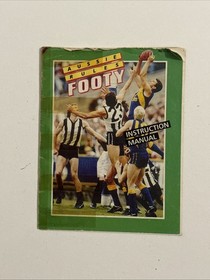 Aussie Rules Footy NES Game Cartridge W/ Manual & Dust Cover Tested & Working