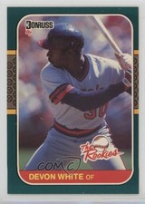 1987 Donruss The Rookies Box Set Devon White #8 l5x