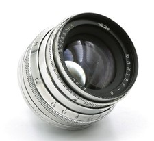 Jupiter-8 50mm f/2 Lens M39 LTM KMZ Soviet Sonnar Lens for Leica Servised!