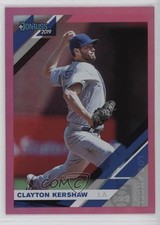 2019 Panini Donruss Holo Pink Clayton Kershaw #88 0c6