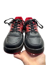 Black  Red Roller Shoes With Wheels 133B